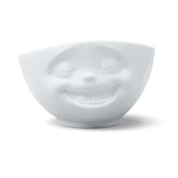Bowl Laughing white, 500 ml