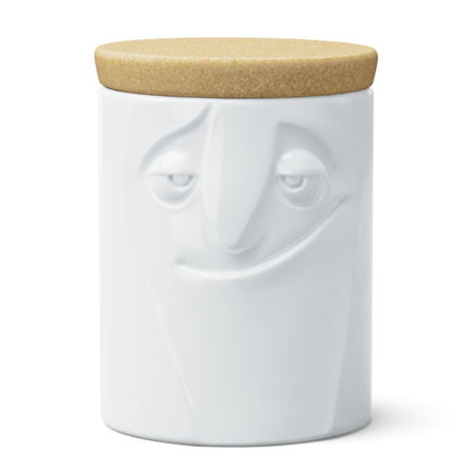 Storage Jar Charming in white, 1700 ml Storage Jar Charming in white, 1700 ml