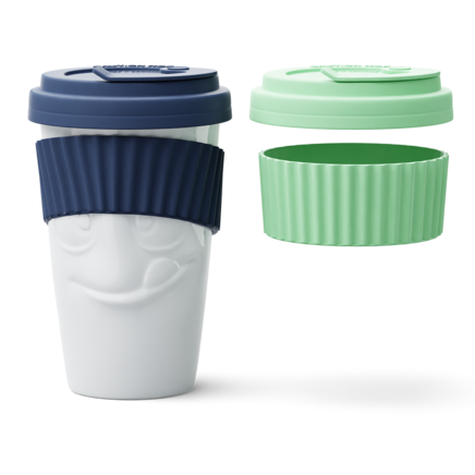Halloween Set 1 - Mug To Go Tasty Navy and Mint