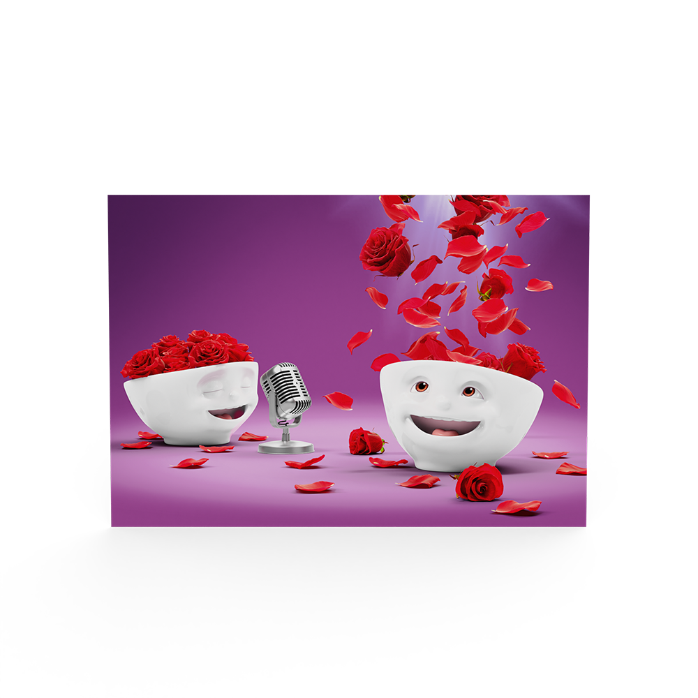 Postcard Shower of Roses 58Products