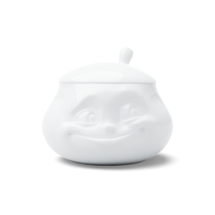 Sugar bowl "Sweet" in white, 400 ml