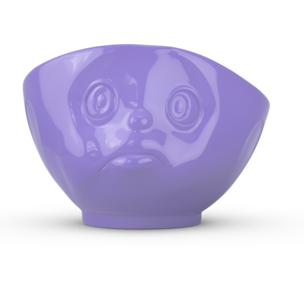 Bowl, sulking, purple