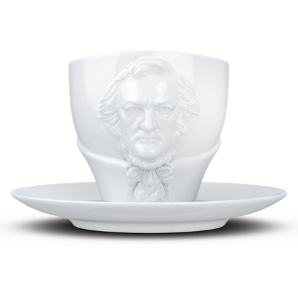 TALENT cup "Richard Wagner" in white, 260 ml