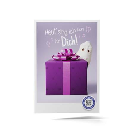 AR greeting card - SWEET BIRTHDAY