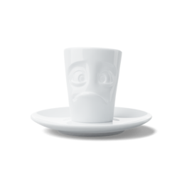 Espresso-Mug with handle Baffled, 80 ml