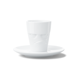 Espresso-Mug with handle Grumpy, 80 ml