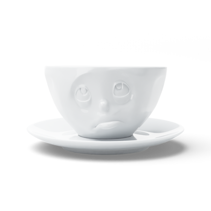 Coffee cup “Oh Please!” white, 200 ml