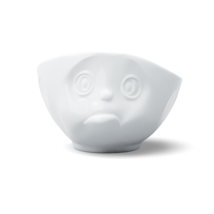 Bowl Sulking in white, 500 ml