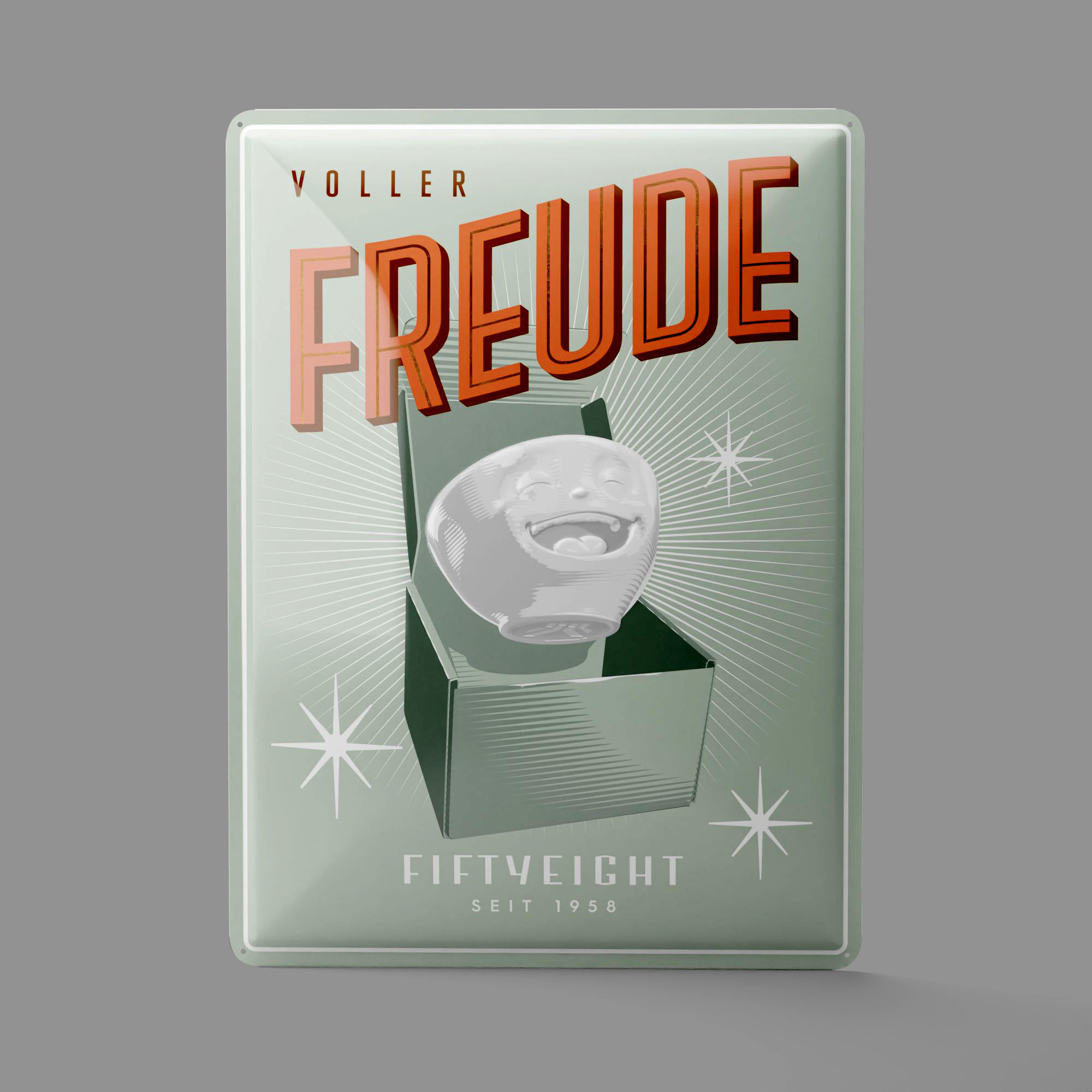  As of now, the tin signs in the VINTAGE EDITION are real beauties and already available in the stores of our retail partners (in this universe!). ​​​​​​​So have a look at this 'blast from the past'. We hope that you will enjoy the VINTAGE EDITION as much as we enjoyed making it! 