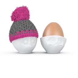 Egg cup hat grey/magenta Egg cup hat grey/magenta