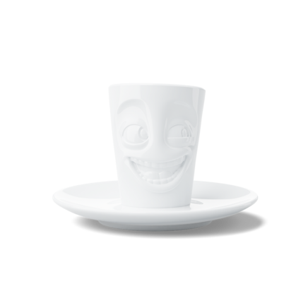 Espresso-Mug with handle Joking, 80 ml