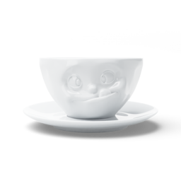 Coffee Cup "Tasty" white, 200 ml