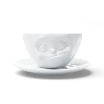 Coffee Cup "Tasty" white, 200 ml