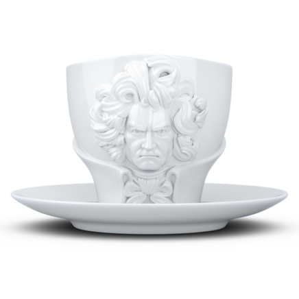 TALENT cup "Ludwig van Beethoven" in white, 260 ml - better price!
