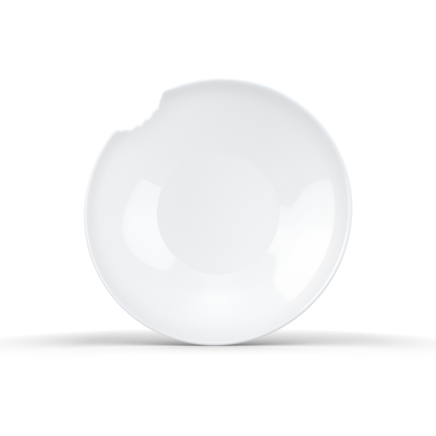 Small Deep Plates with bite, 2-piece Set (18 cm) Small Deep Plates with bite, 2-piece Set (18 cm)