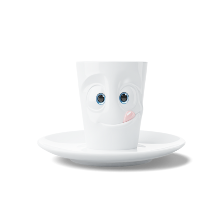 Espresso-Mug with handle Tasty - Movie Edition, 80 ml